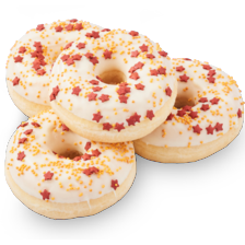 Kerst donuts